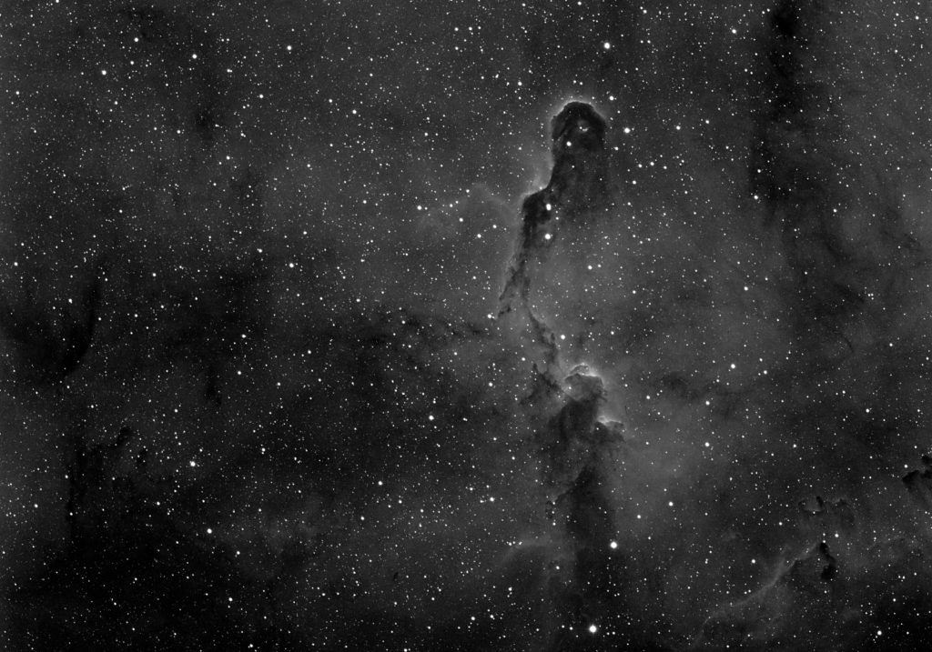 Nébuleuse de la Trompe d'éléphant IC1396 Ha